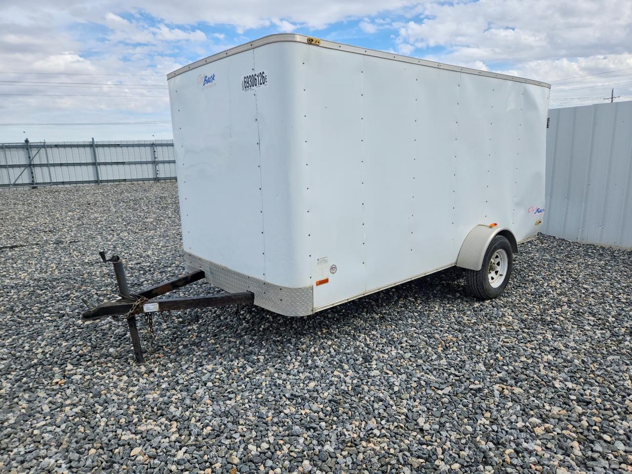 2009 PACE AMERICAN UNKNOWN 0B612SA ENCLOSED CARGO TRAILER | 47ZFB12119X062693 | UPCARS