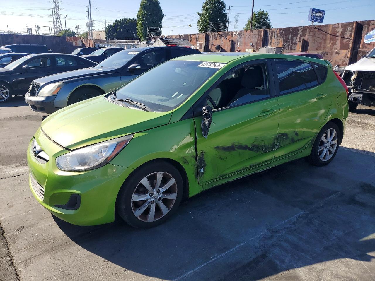2013 HYUNDAI ACCENT SE | KMHCU5AE7DU108019 | UPCARS