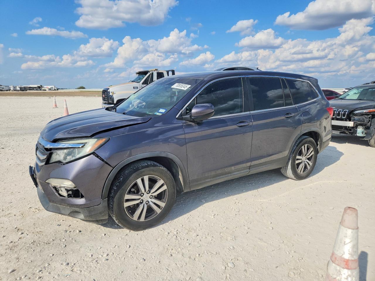 2017 HONDA PILOT EXL | 5FNYF5H53HB011926 | UPCARS