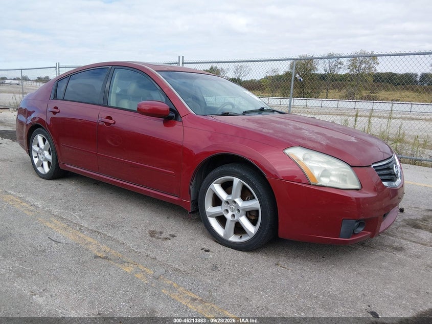 2008 NISSAN MAXIMA 3.5 SL | 1N4BA41E68C835642 | UPCARS