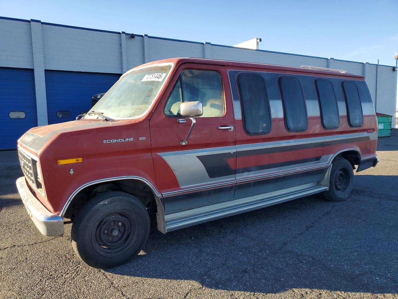 1984 FORD ECONOLIN E150 VAN | 1FDEE14H1EHB25882 | UPCARS