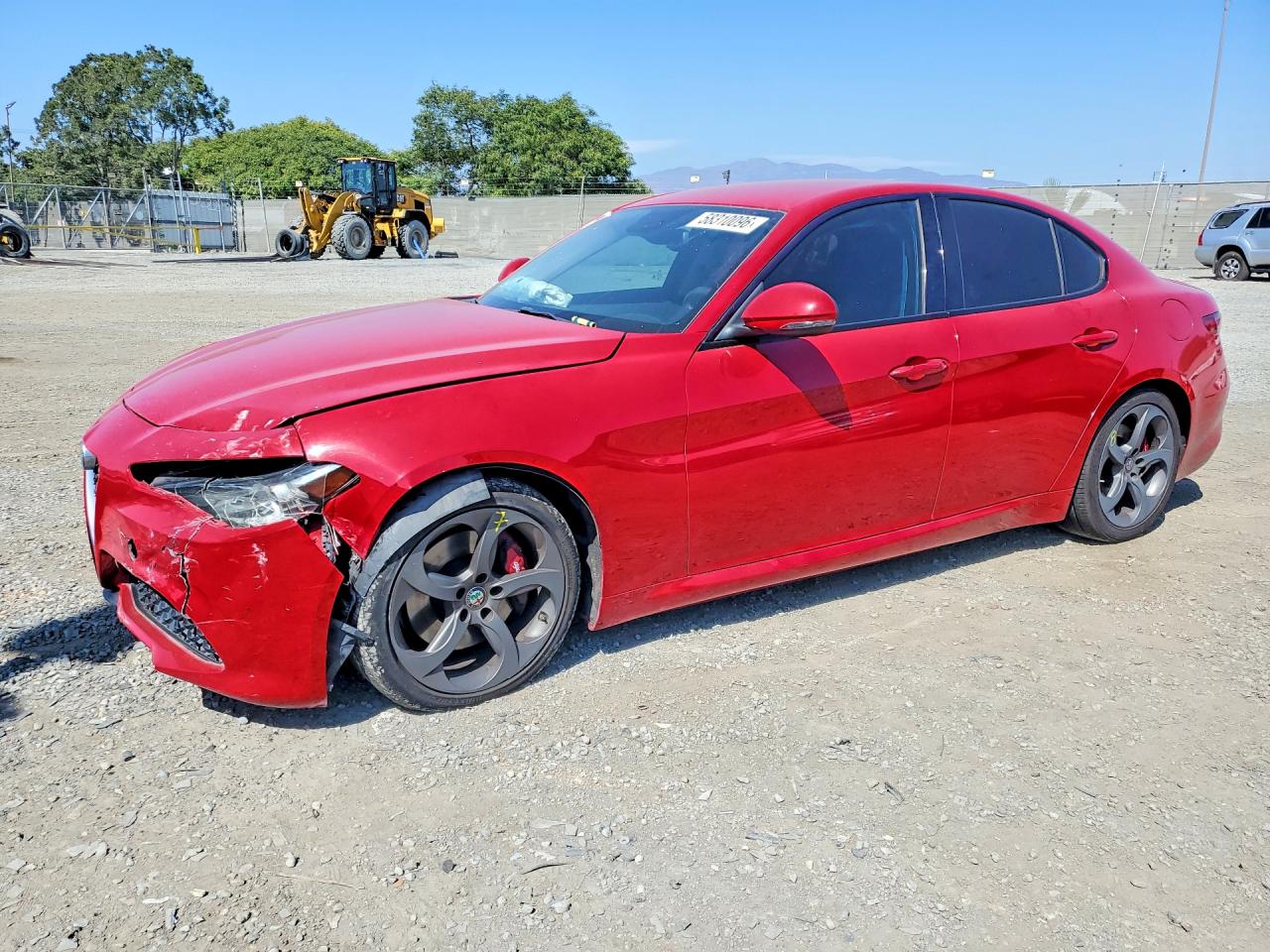 2017 ALFA ROMEO GIULIA | ZARFAEBN5H7533354 | UPCARS