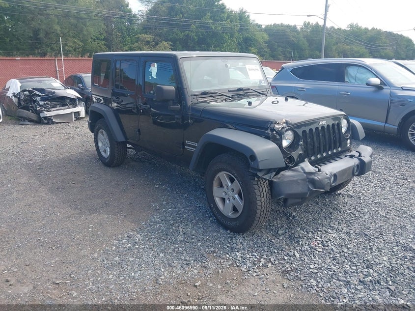 2017 JEEP WRANGLER UNLIMITED SPORT 4X4 | 1C4BJWDG4HL738507 | UPCARS