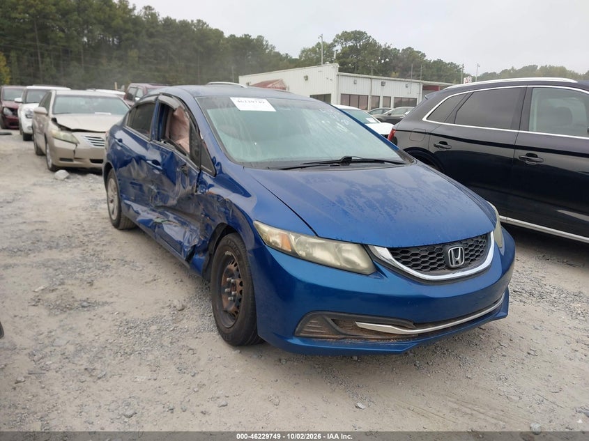 2015 HONDA CIVIC LX | 19XFB2F54FE014146 | UPCARS