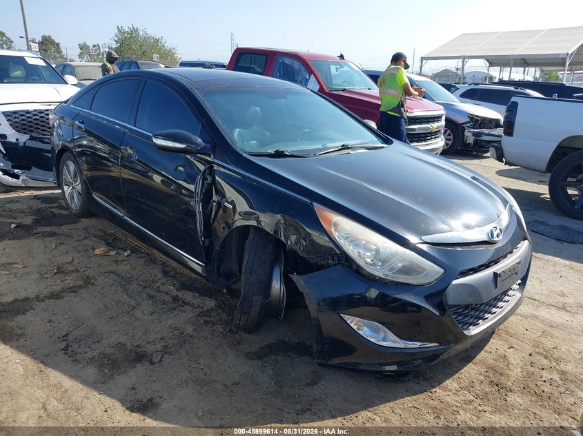2013 HYUNDAI SONATA HYBRID LIMITED | KMHEC4A42DA076739 | UPCARS