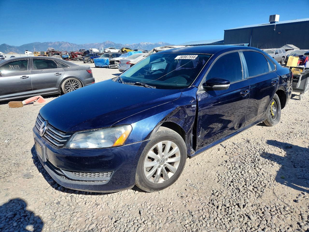 2014 VOLKSWAGEN PASSAT S | 1VWAT7A38EC075402 | UPCARS