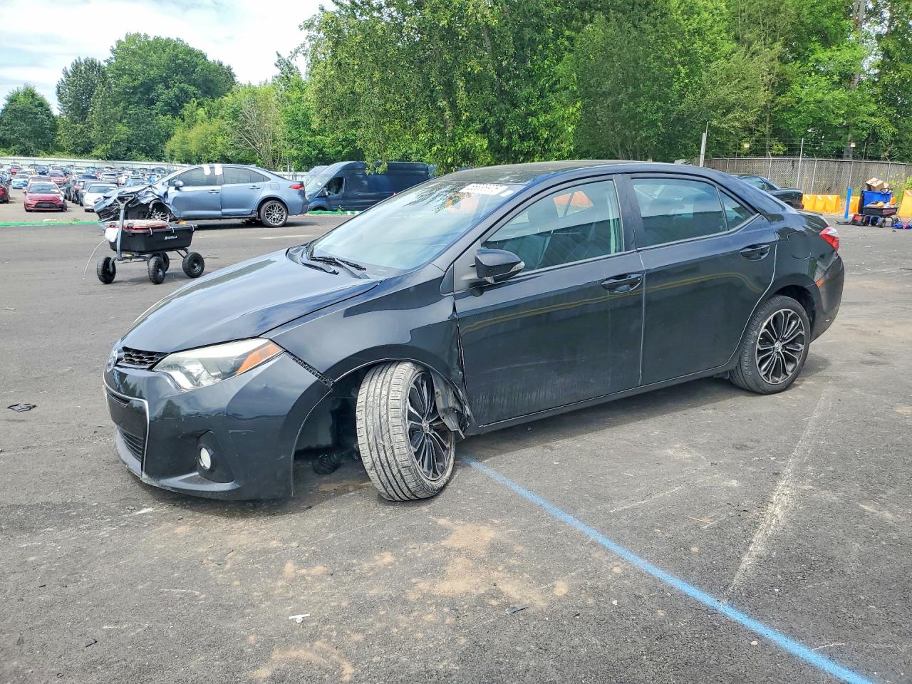 2015 TOYOTA COROLLA S PLUS | 5YFBURHE5FP354032 | UPCARS