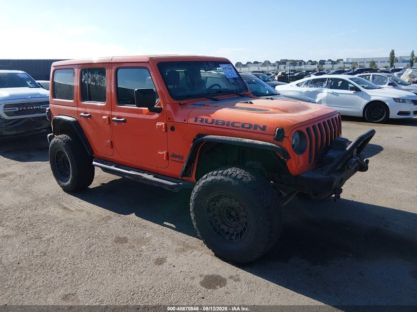 2018 JEEP WRANGLER UNLIMITED RUBICON 4X4 | 1C4HJXFN4JW239450 | UPCARS