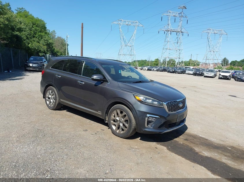2019 KIA SORENTO 3.3L SXL | 5XYPKDA59KG529518 | UPCARS