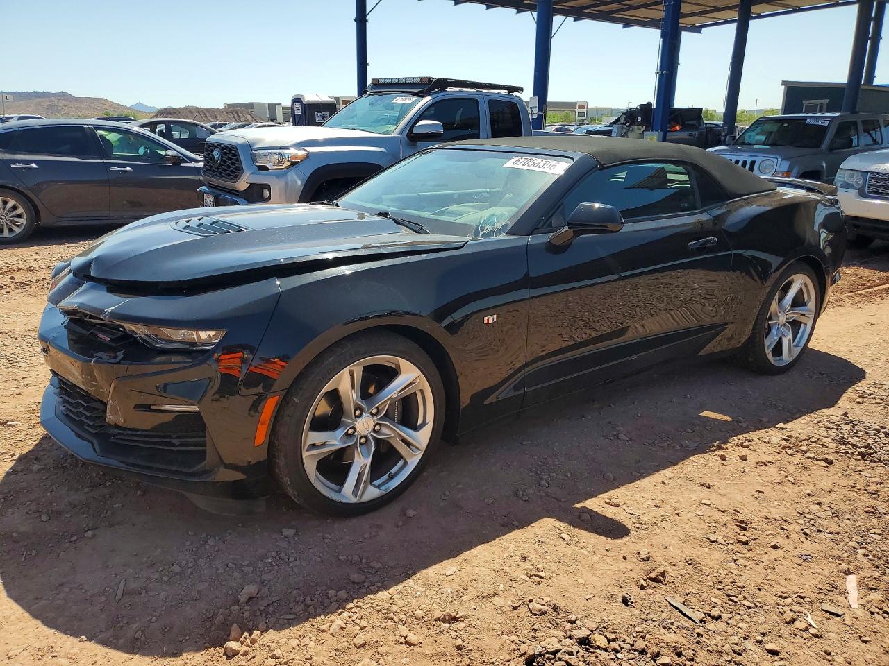 2019 CHEVROLET CAMARO SS | 1G1FH3D72K0144317 | UPCARS