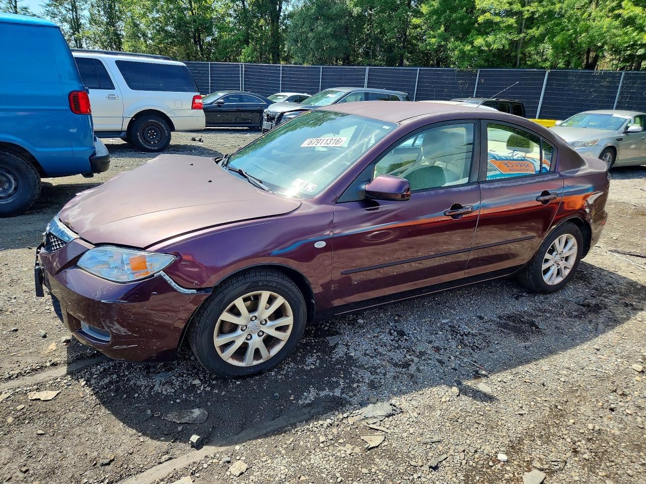 2008 MAZDA 3 I | JM1BK32F381809777 | UPCARS