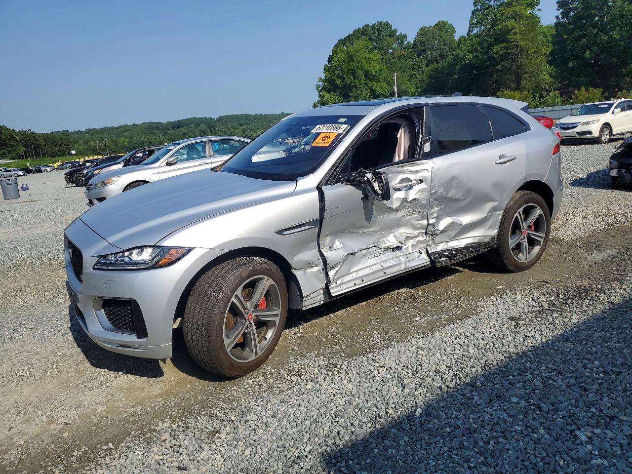 2020 JAGUAR F-PACE S | SADCM2FV4LA637721 | UPCARS