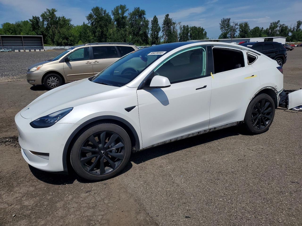 2021 TESLA MODEL Y | 5YJYGDEE1MF213430 | UPCARS