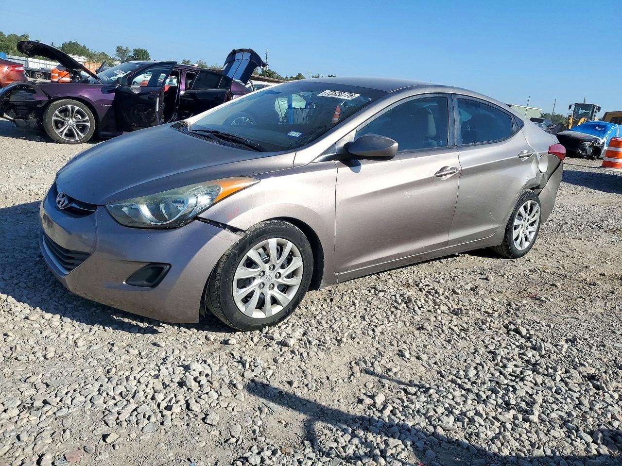 2012 HYUNDAI ELANTRA GLS | 5NPDH4AE9CH132340 | UPCARS