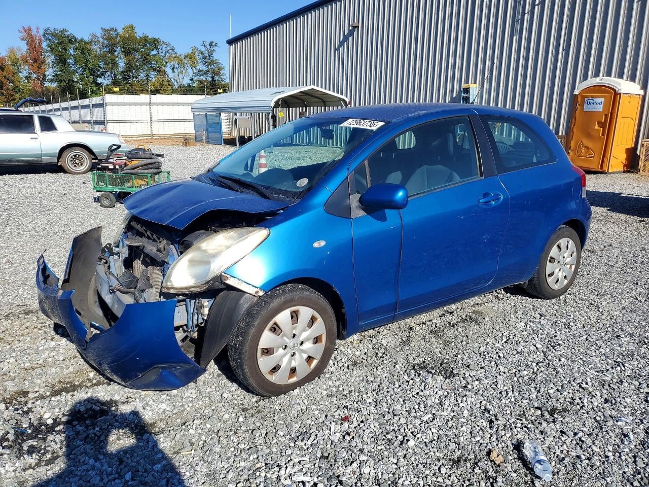 2010 TOYOTA YARIS BASE | JTDJT4K34A5300543 | UPCARS