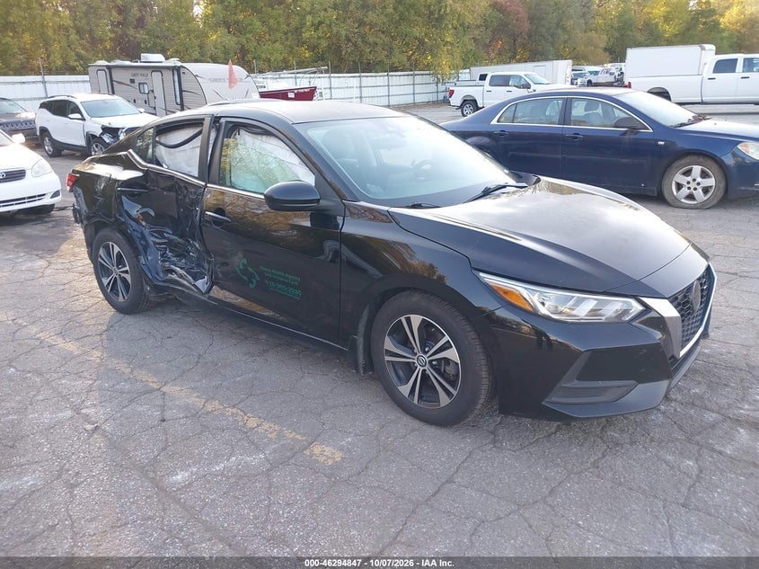 2022 NISSAN SENTRA SV XTRONIC CVT | 3N1AB8CV4NY321334 | UPCARS