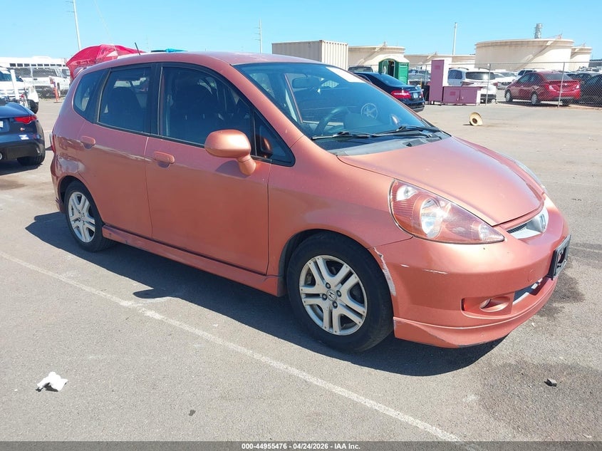 2008 HONDA FIT SPORT | JHMGD38628S070370 | UPCARS