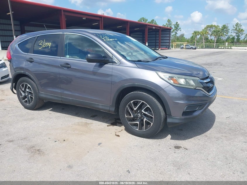 2016 HONDA CR-V SE | 5J6RM3H44GL025541 | UPCARS