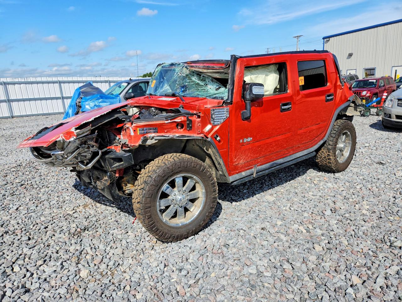 2008 HUMMER H2 | 5GRGN22878H100896 | UPCARS