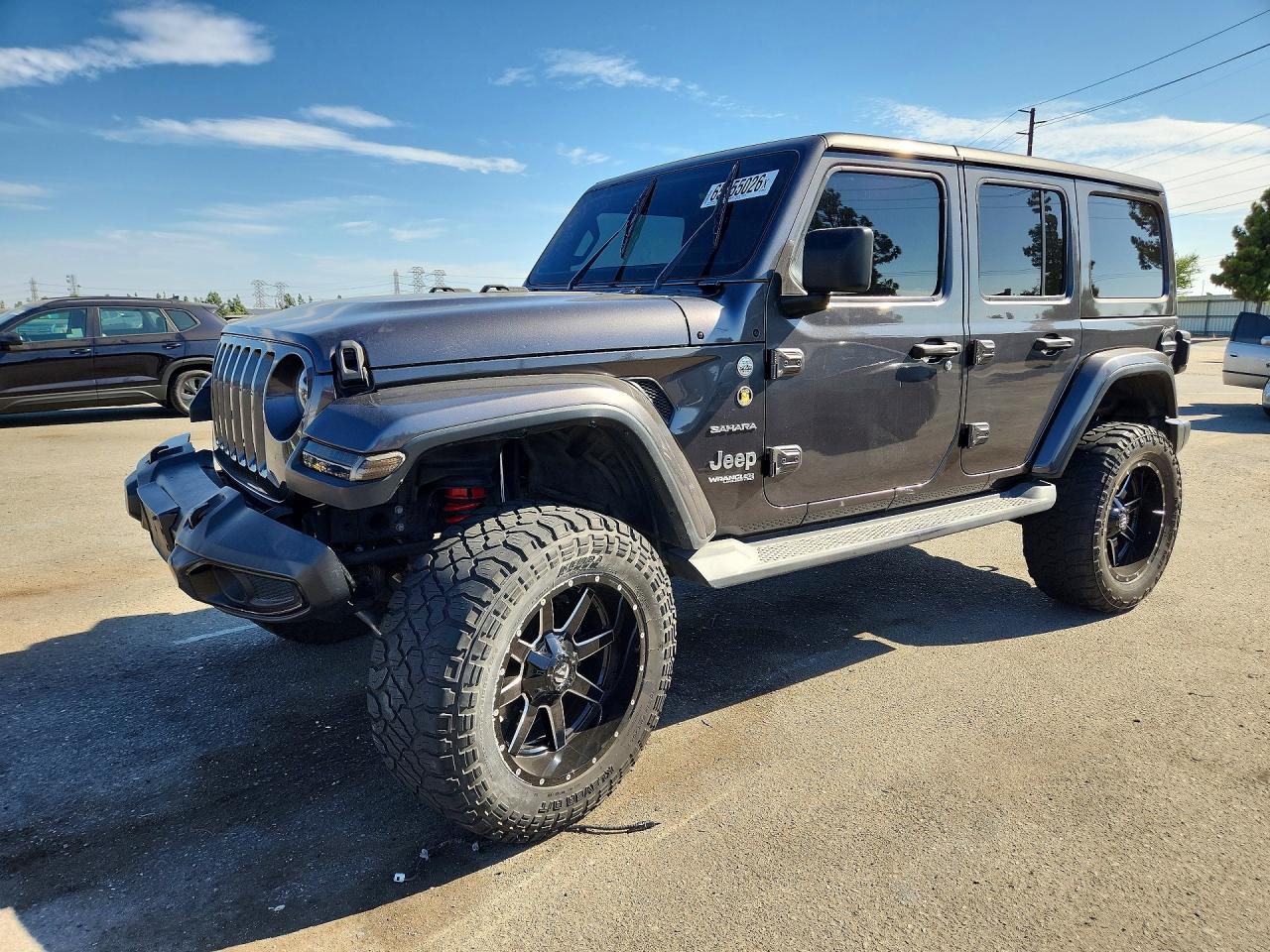 2018 JEEP WRANGLER SAHARA | 1C4HJXEG2JW311216 | UPCARS