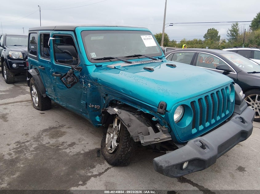 2020 JEEP WRANGLER UNLIMITED SPORT S 4X4 | 1C4HJXDN2LW177424 | UPCARS