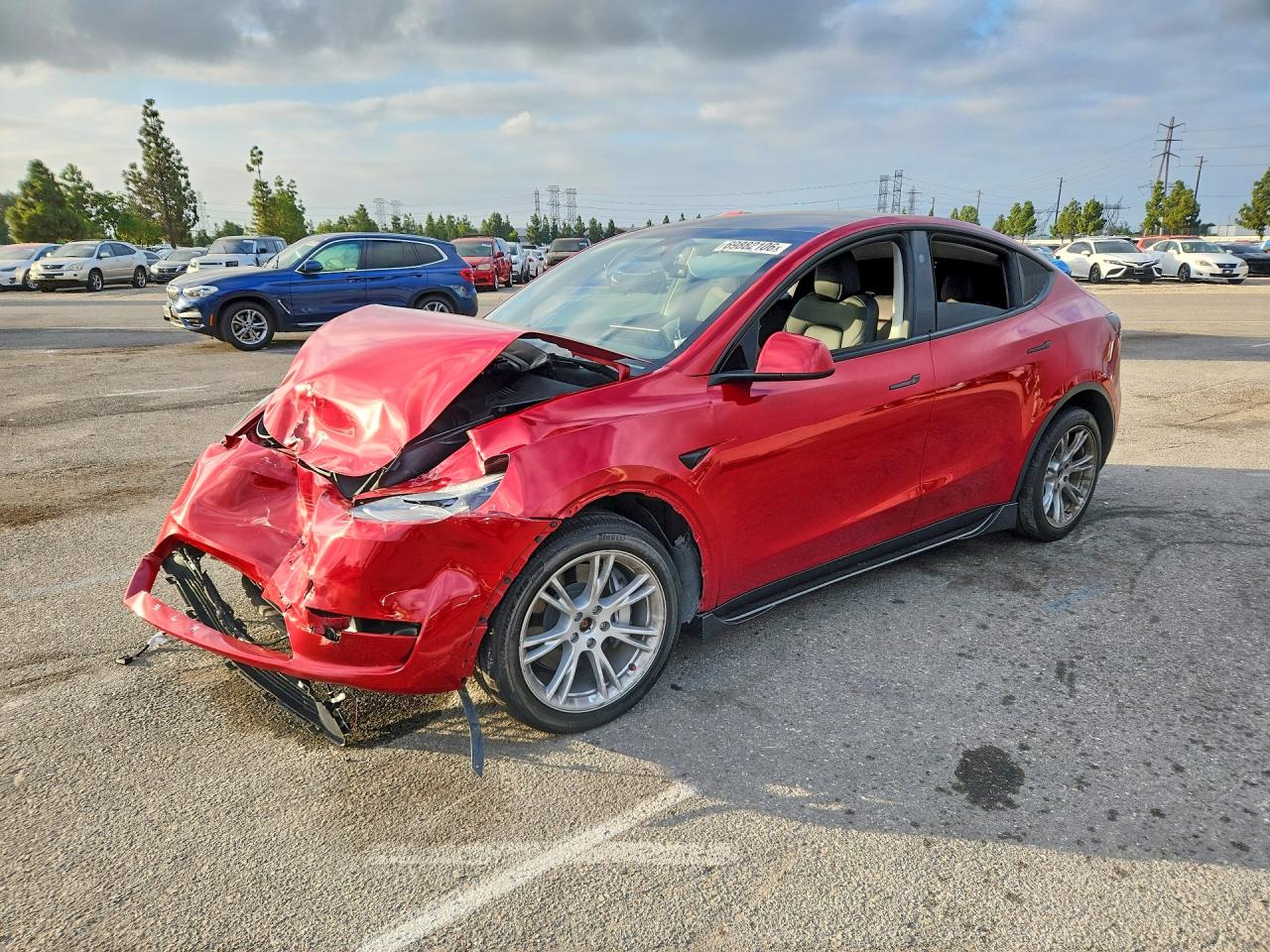 2023 TESLA MODEL Y | 7SAYGDEE3PA168866 | UPCARS