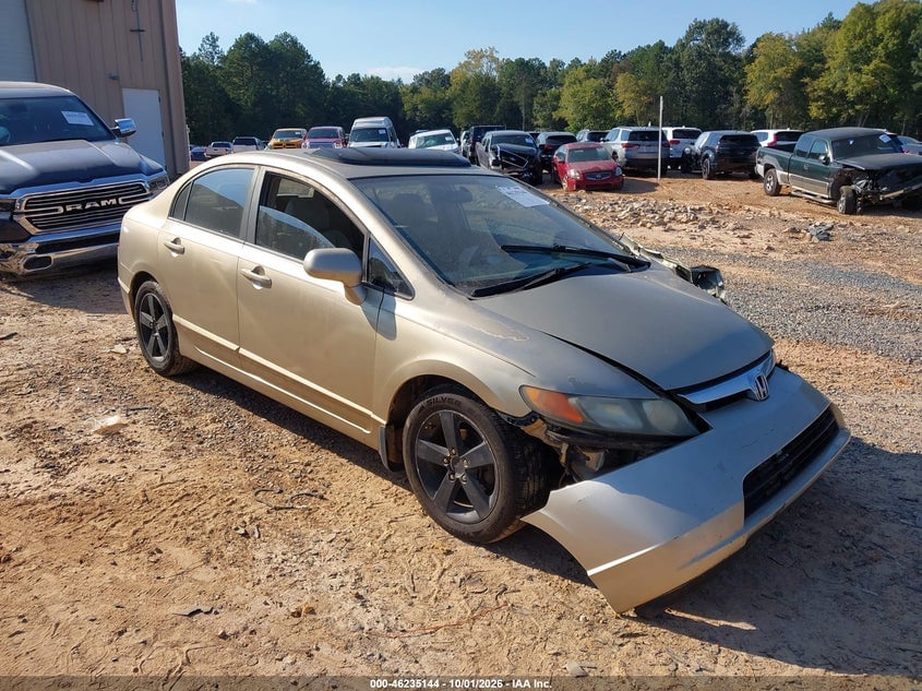 2008 HONDA CIVIC EX | 1HGFA16868L052111 | UPCARS