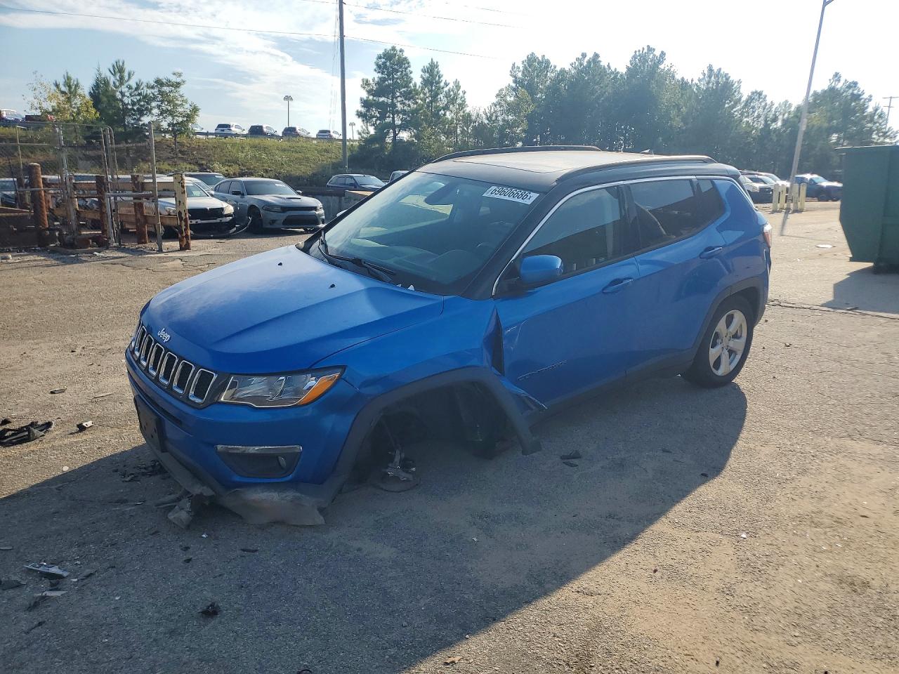 2019 JEEP COMPASS | 3C4NJDBB0KT670064 | UPCARS