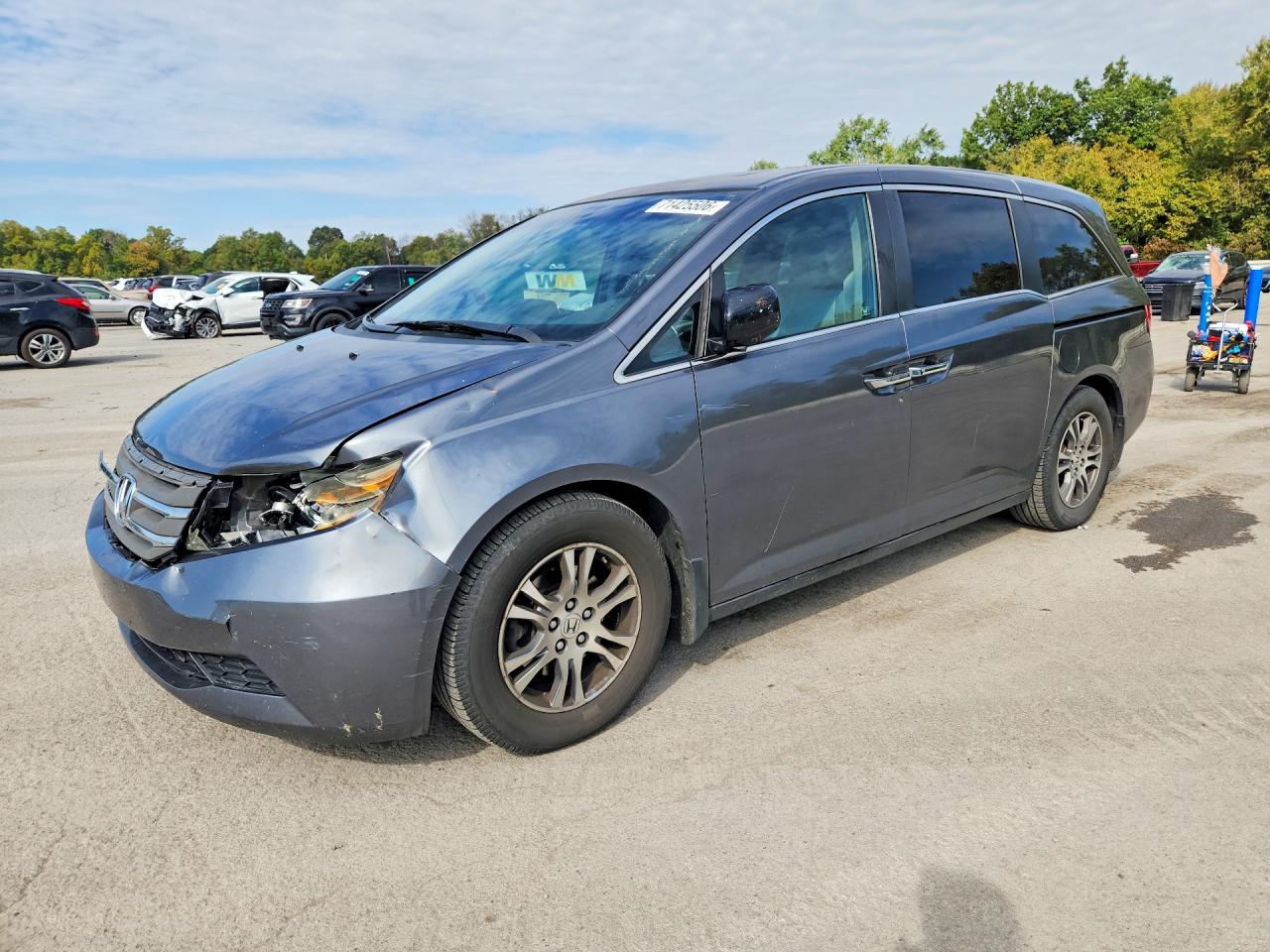 2011 HONDA ODYSSEY EXL | 5FNRL5H6XBB020832 | UPCARS