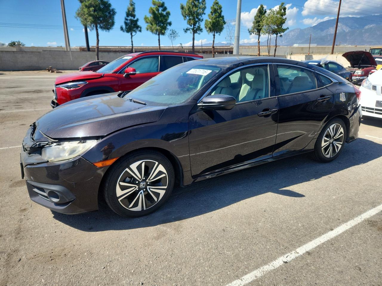 2017 HONDA CIVIC EX | 2HGFC1F37HH647402 | UPCARS