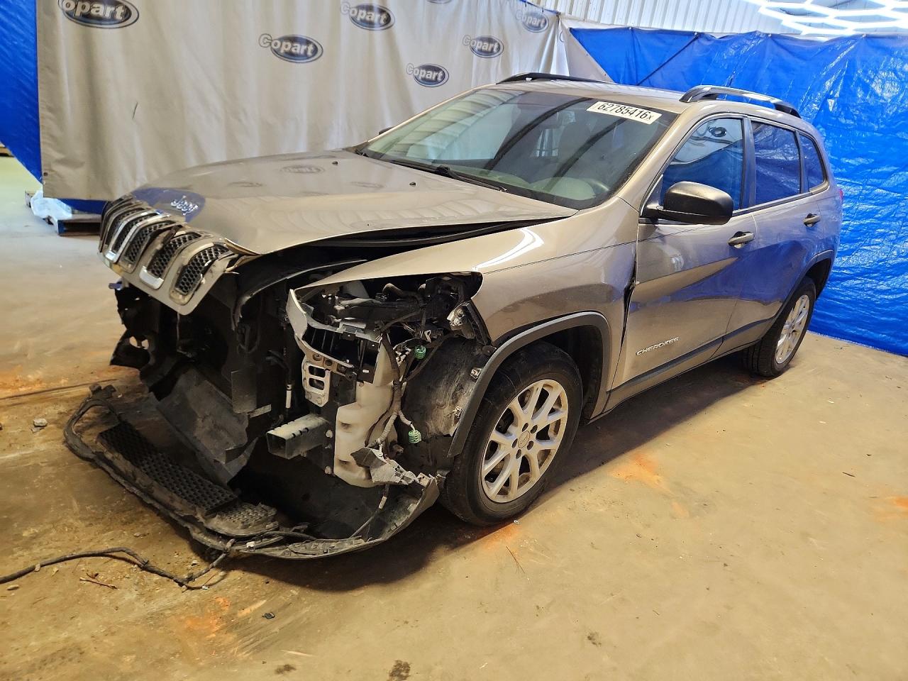 2016 JEEP CHEROKEE SPORT | 1C4PJLAB6GW376285 | UPCARS