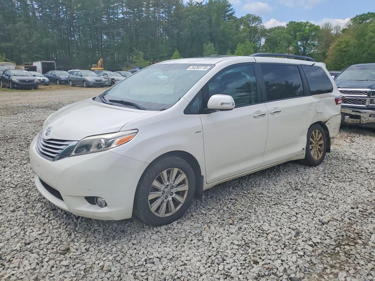 2017 TOYOTA SIENNA LIMITED PREMIUM 7-PASSENGER | 5TDDZ3DC6HS151480 | UPCARS