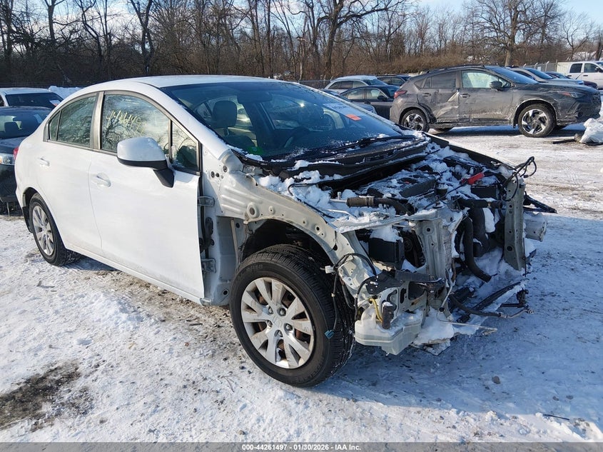 2012 HONDA CIVIC LX | 19XFB2F51CE381307 | UPCARS