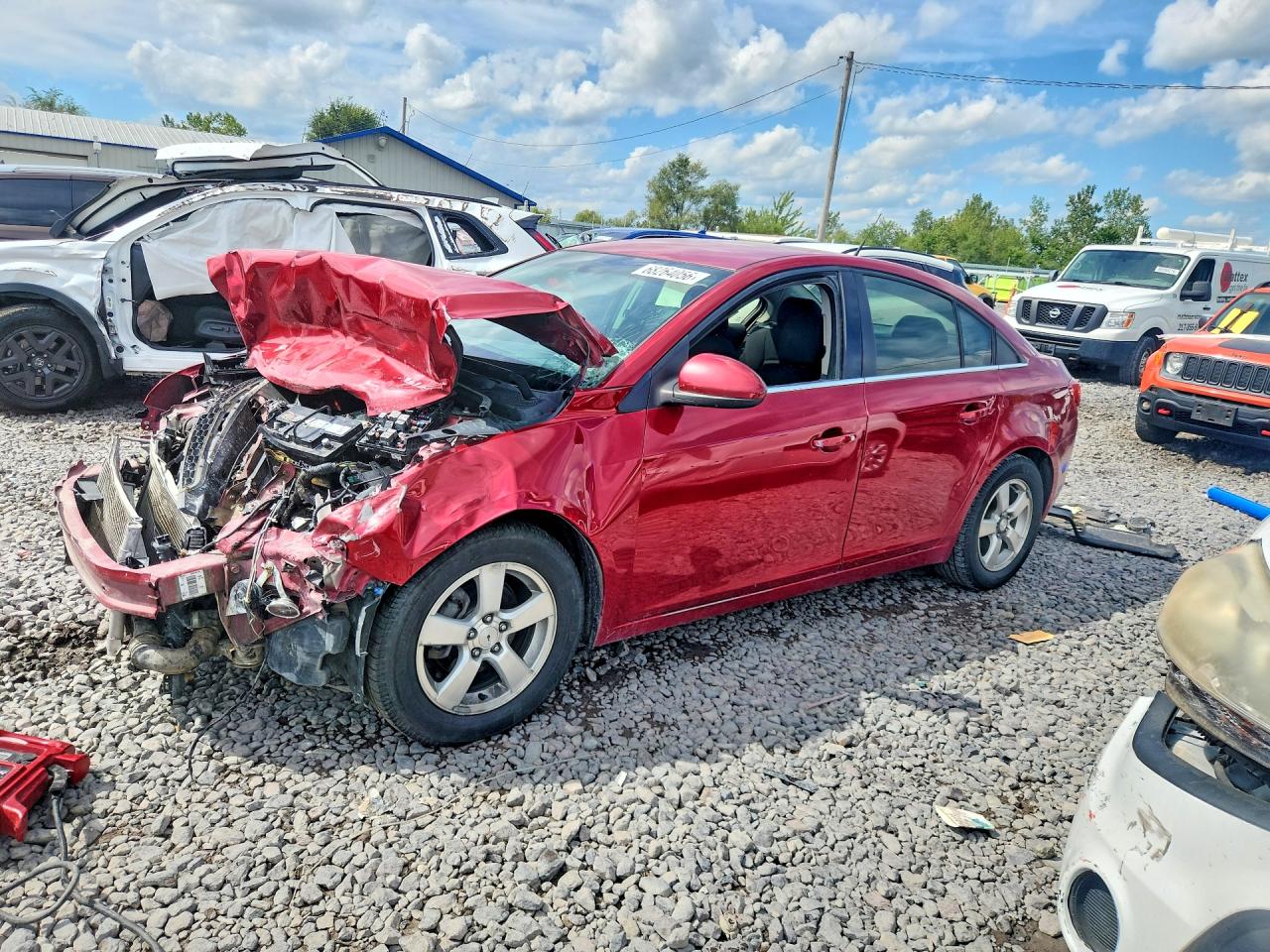 2012 CHEVROLET CRUZE LT | 1G1PL5SC2C7377203 | UPCARS