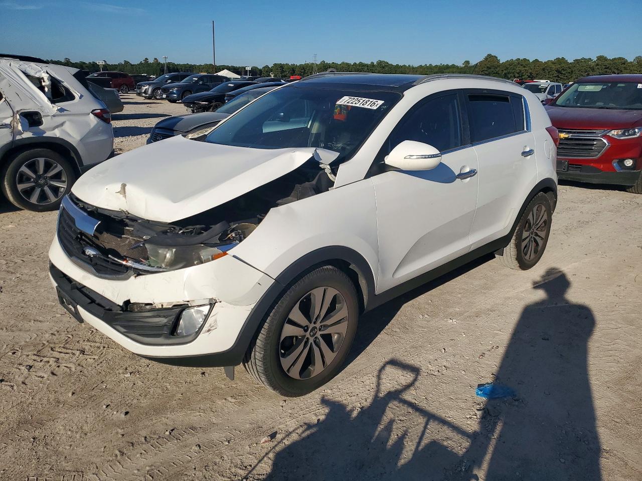 2013 KIA SPORTAG EX | KNDPC3A27D7443220 | UPCARS
