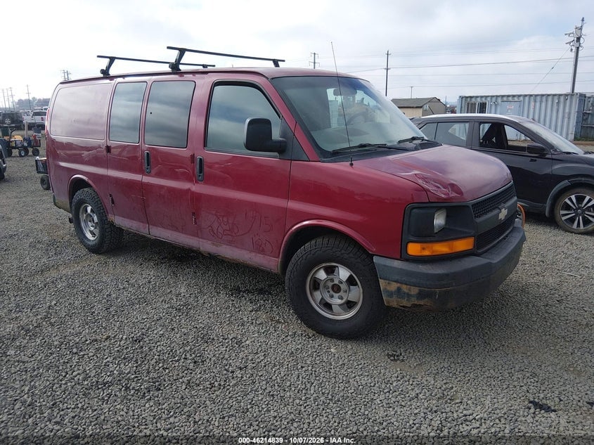 2007 CHEVROLET EXPRESS WORK VAN | 1GCFH15T271226539 | UPCARS