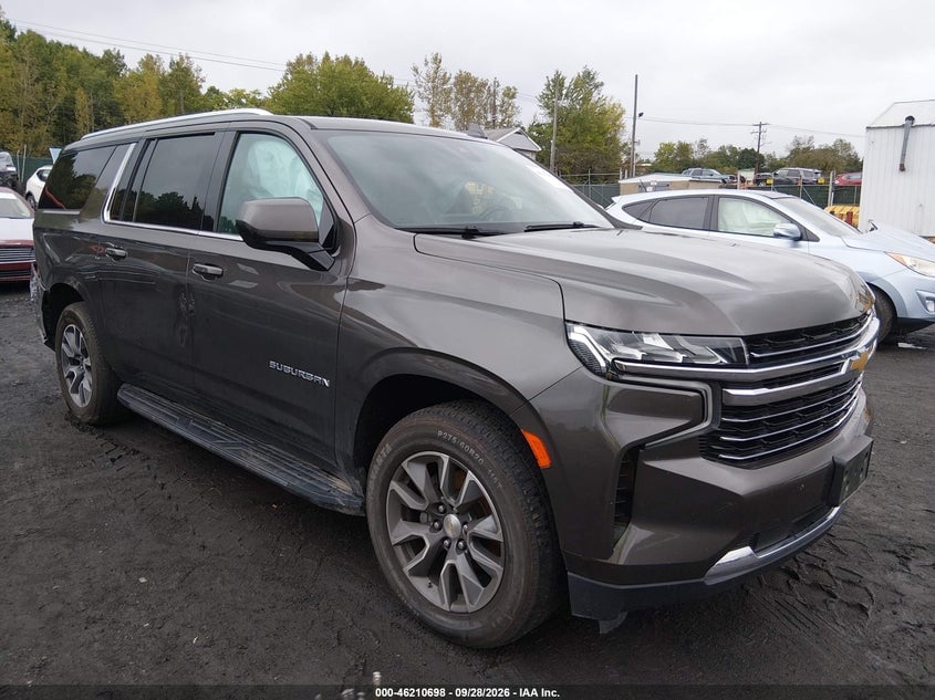 2021 CHEVROLET SUBURBAN 4WD LT | 1GNSKCKD3MR183861 | UPCARS