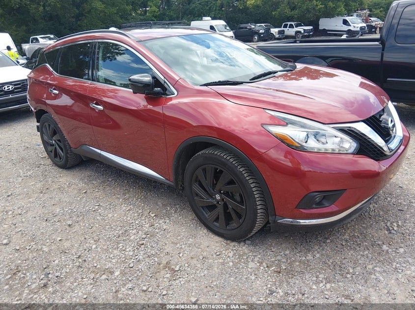 2017 NISSAN MURANO PLATINUM | 5N1AZ2MG1HN170133 | UPCARS