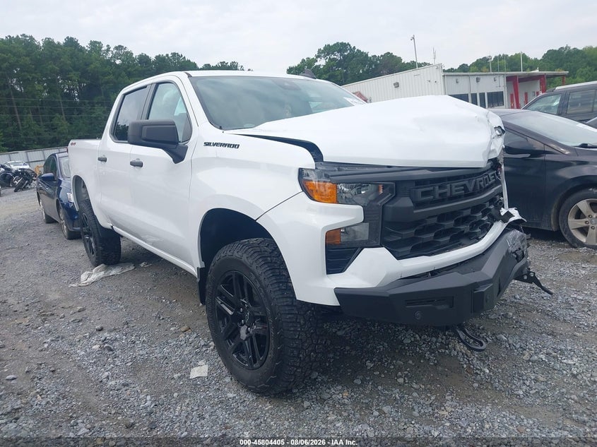 2023 CHEVROLET SILVERADO 1500 4WD  SHORT BED CUSTOM | 1GCPDBEK9PZ165477 | UPCARS