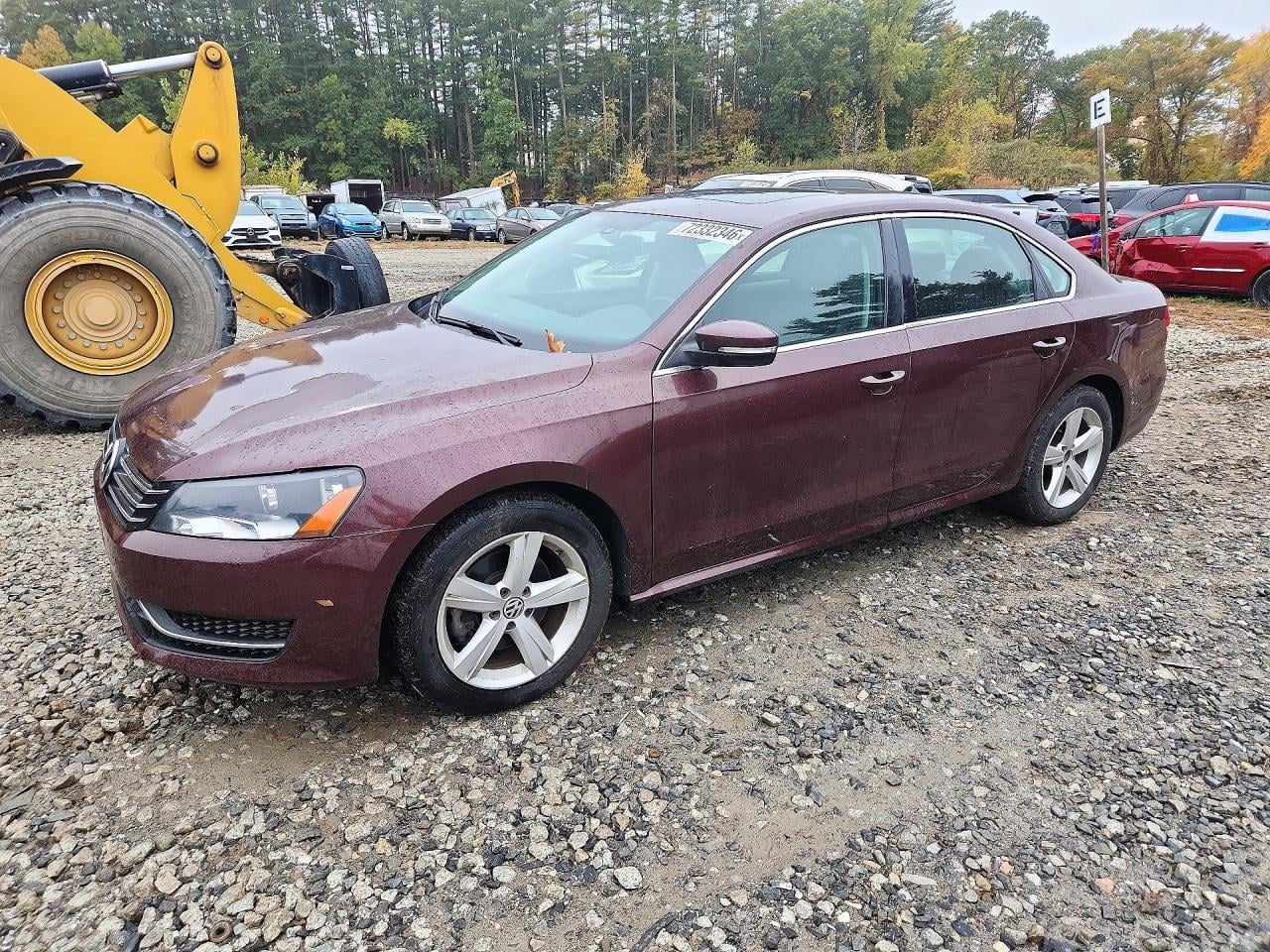 2013 VOLKSWAGEN PASSAT SE | 1VWBP7A34DC046678 | UPCARS