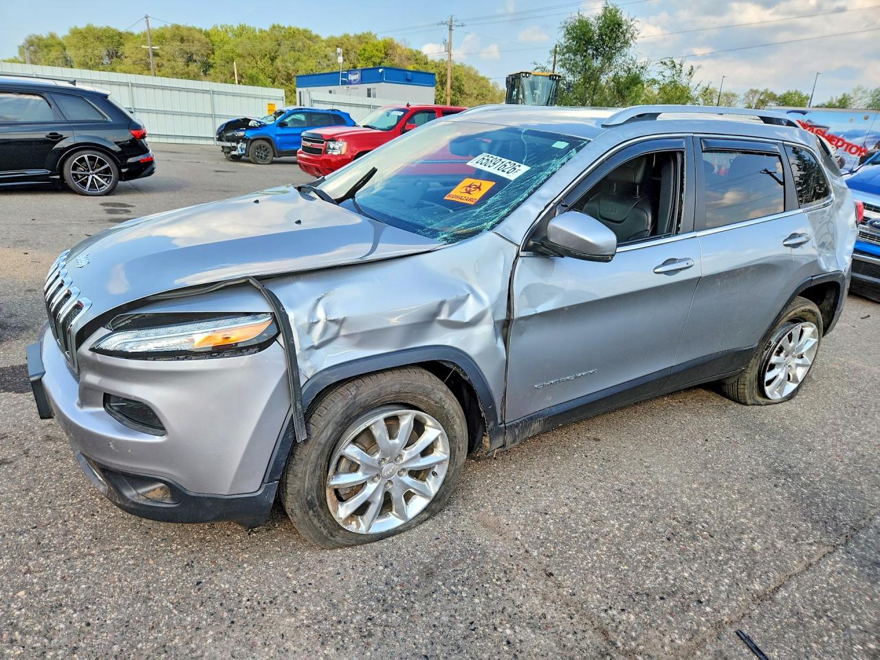 2017 JEEP CHEROKEE LIMITED | 1C4PJMDS8HW635409 | UPCARS