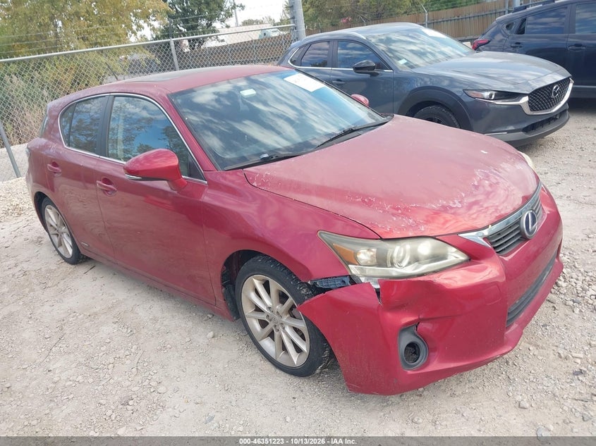 2011 LEXUS CT 200H PREMIUM | JTHKD5BH6B2029182 | UPCARS