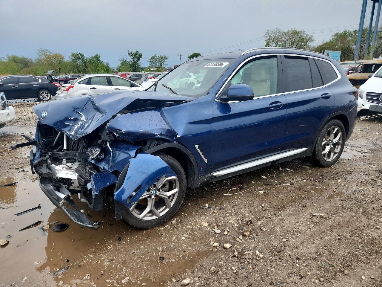 2022 BMW X3 XDRIVE30I | 5UX53DP07N9K14558 | UPCARS