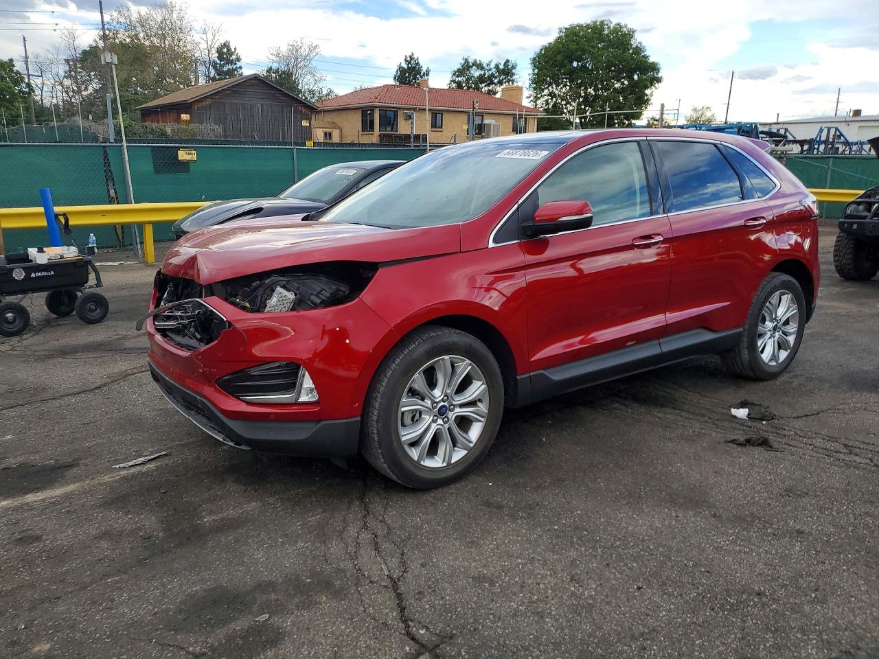 2020 FORD EDGE TITANIUM | 2FMPK4K99LBA74639 | UPCARS