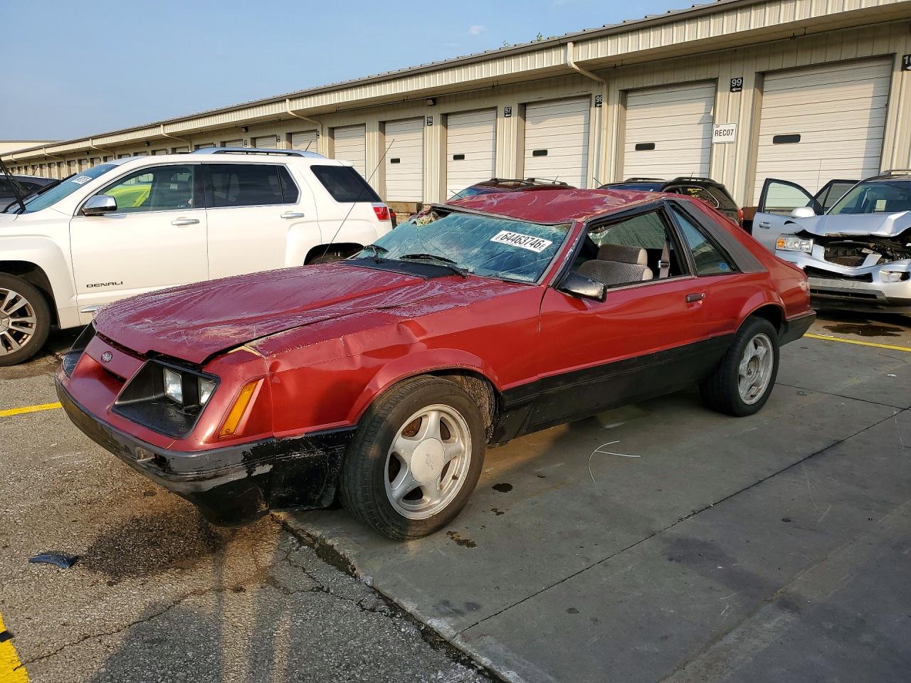 1985 FORD MUSTANG LX | 1FABP28A4FF224574 | UPCARS