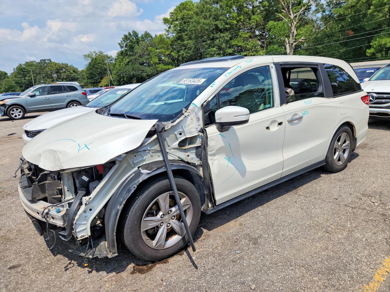 2018 HONDA ODYSSEY EXL | 5FNRL6H7XJB104534 | UPCARS