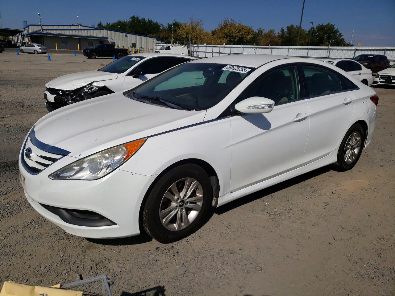 2014 HYUNDAI SONATA GLS | 5NPEB4AC0EH867201 | UPCARS