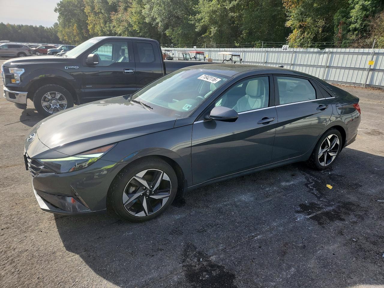2023 HYUNDAI ELANTRA LIMITED | KMHLP4AG7PU587632 | UPCARS