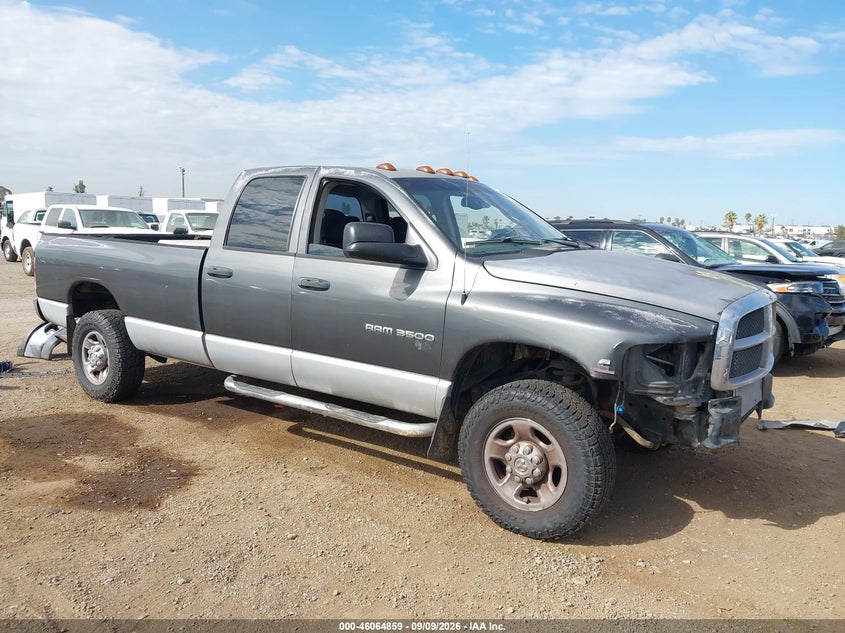 2004 DODGE RAM 3500 SLT/LARAMIE | 3D7LU38C84G105216 | UPCARS
