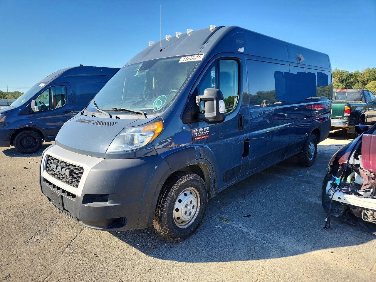 2021 RAM PROMASTER 3500 DELIVERY VAN | 3C6MRVJG2ME579920 | UPCARS